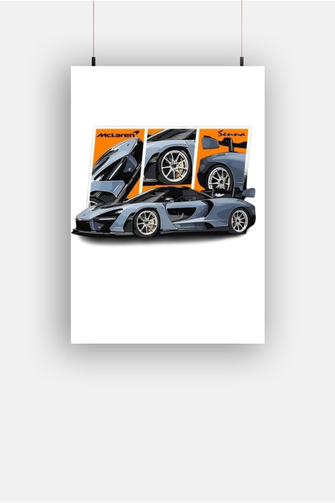 Apex Hyperstyle Mclaren A5 Poster