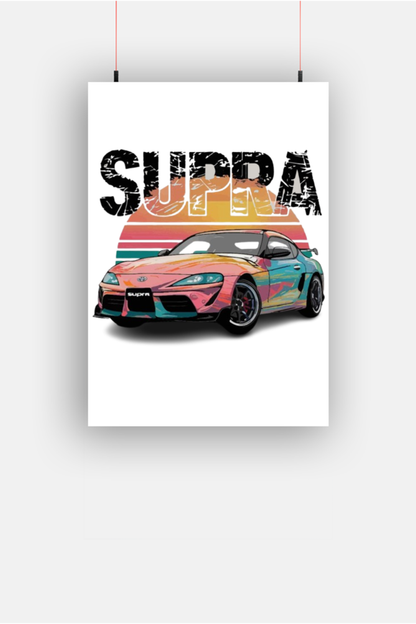 Apex Hyperstyle Supra MK5 A5 Poster